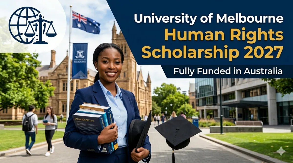 University of Melbourne Human Rights Scholarship 2027: Fully Funded Opportunity to Study in Australia