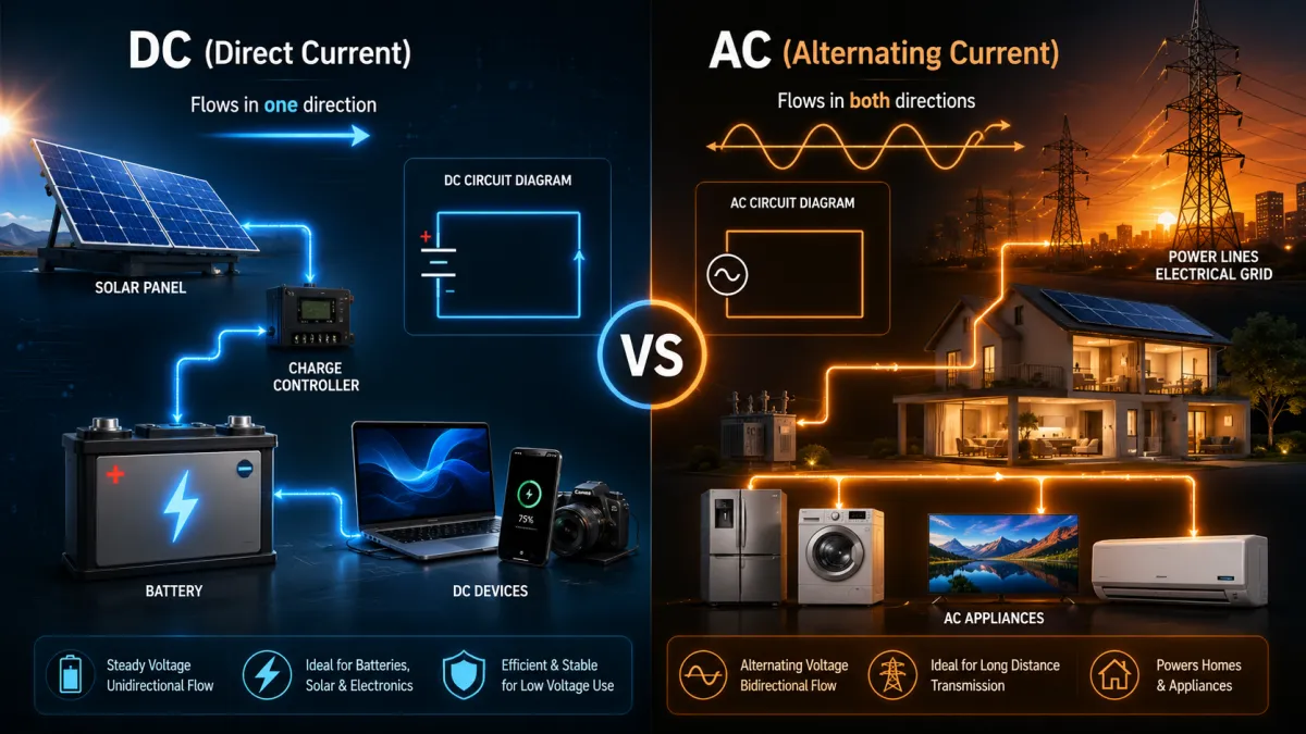DC vs AC Electricity: What's the Difference?
