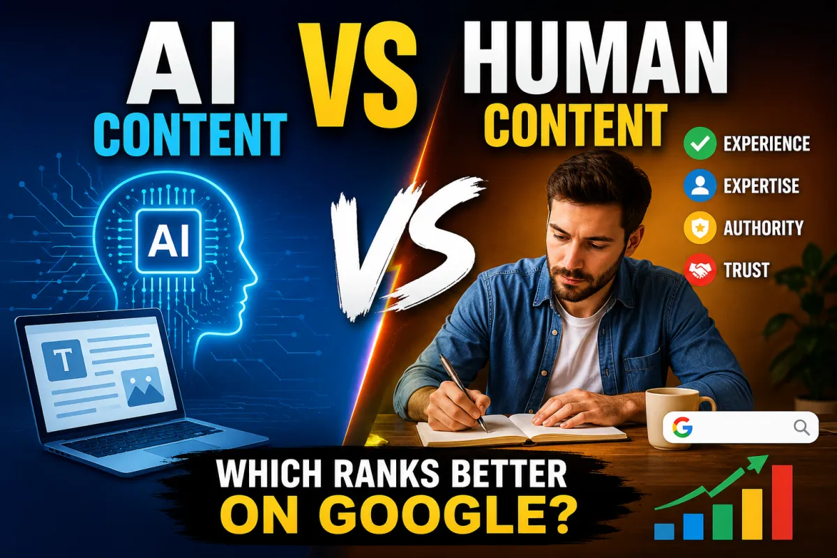 AI vs Human Content: Which Ranks Better on Google?