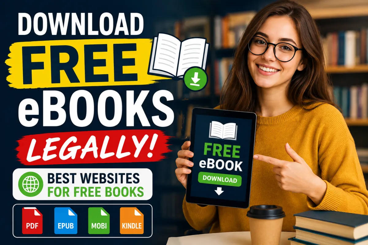 Download Free eBooks Legally: The Best Websites for Free Books in 2026