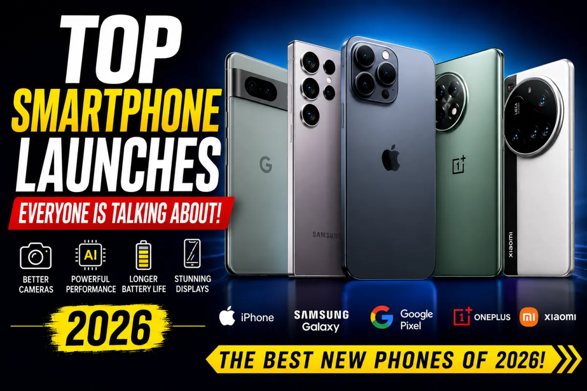 Top Smartphone Launches Everyone Is Talking About in 2026 | Best New Phones