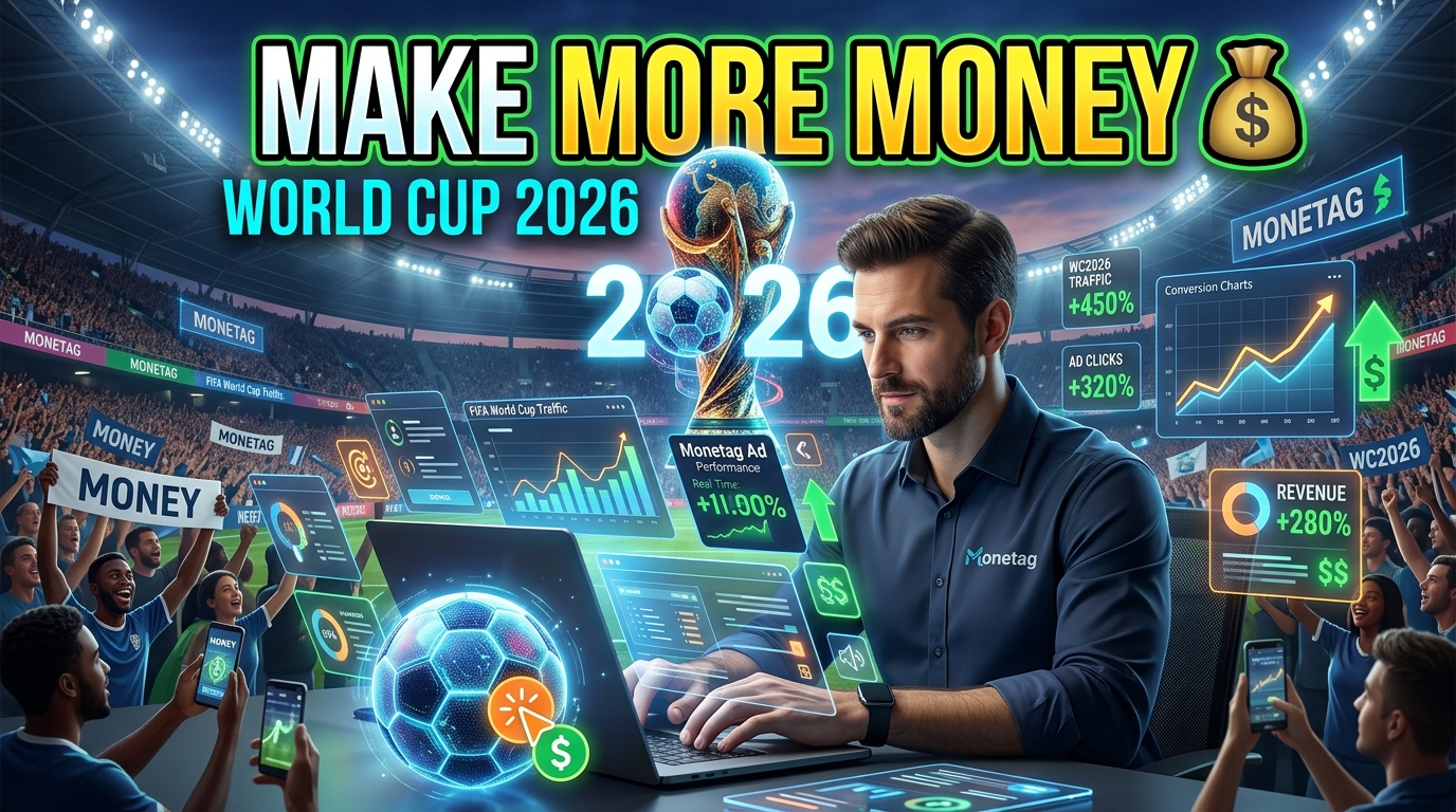 How to Make More Money During FIFA World Cup 2026 with Monetag